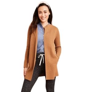 J.Crew Vanessa sweater-jacket Tan XXS